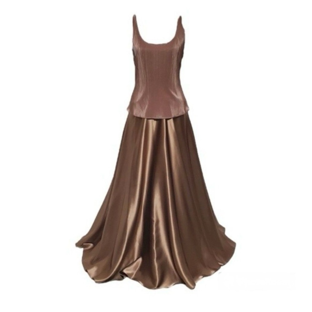 Mother of the Bride or Groom full length 2 Piece Formal Dress Set 16 Cachet